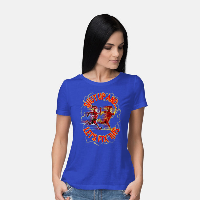 Let's Fix This-Womens-Basic-Tee-Diego Oliver