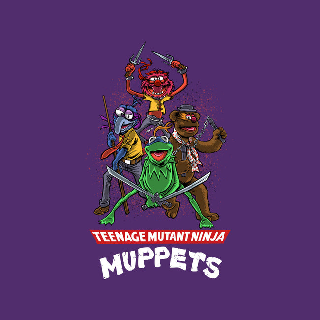 Teenage Mutant Ninja Muppets-Womens-Basic-Tee-zascanauta