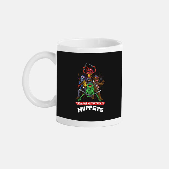 Teenage Mutant Ninja Muppets-None-Mug-Drinkware-zascanauta