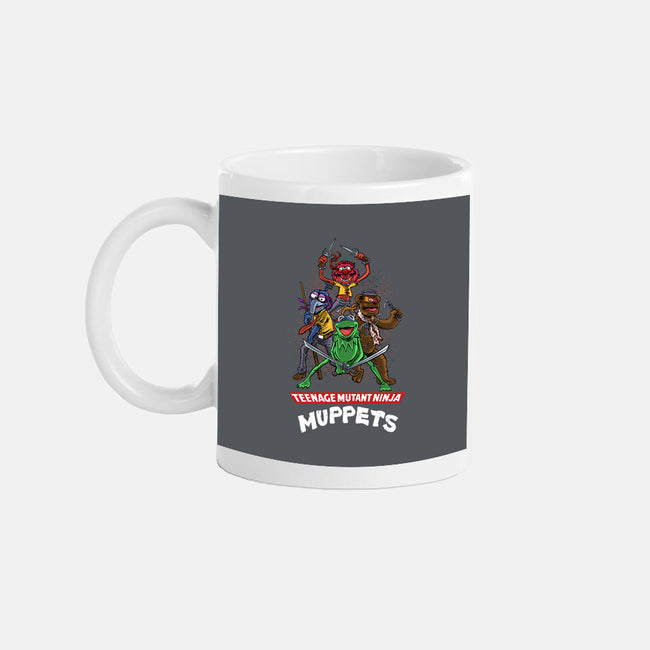 Teenage Mutant Ninja Muppets-None-Mug-Drinkware-zascanauta