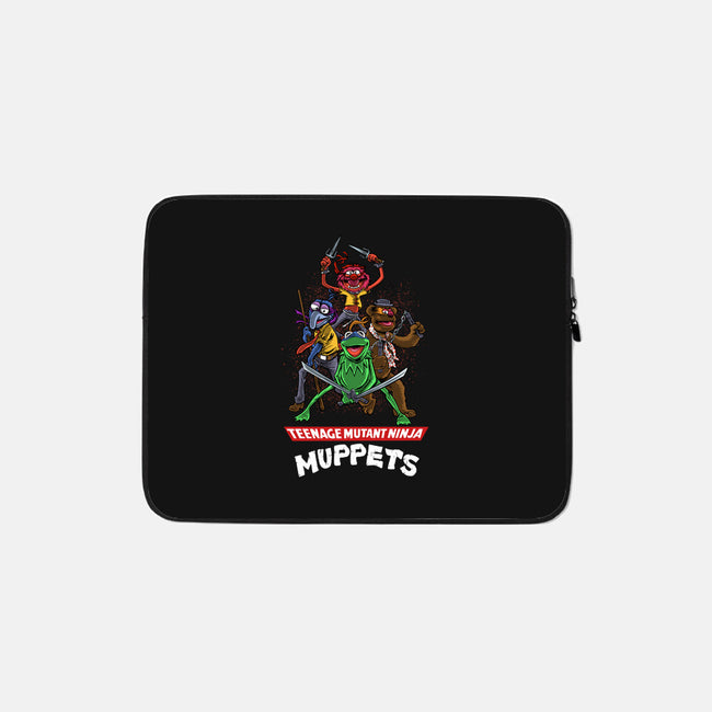 Teenage Mutant Ninja Muppets-None-Zippered-Laptop Sleeve-zascanauta