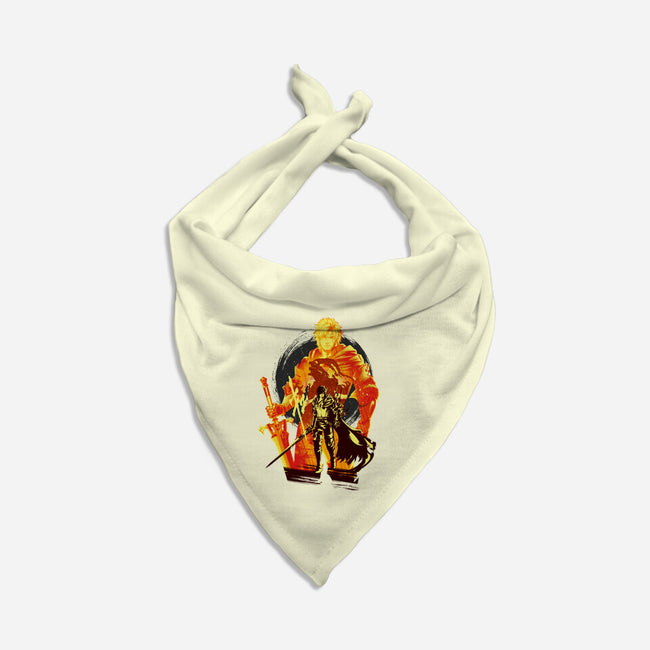 Shield Of Rosaria-Dog-Bandana-Pet Collar-hypertwenty