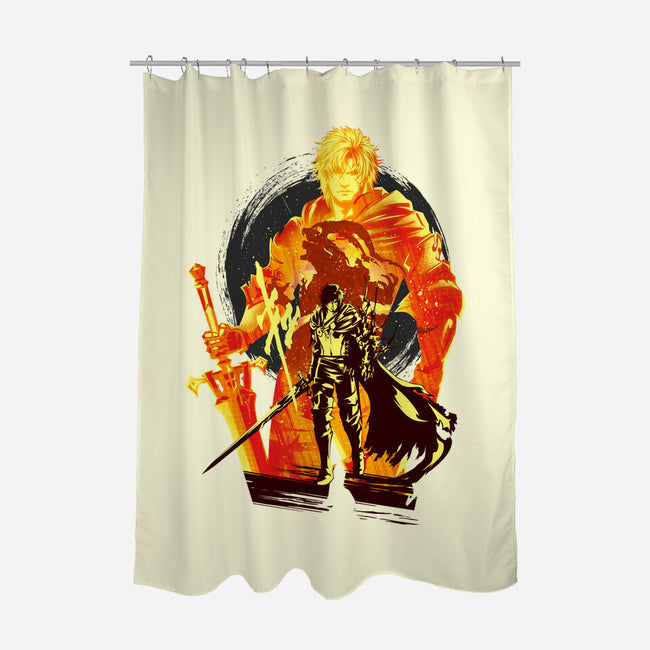 Shield Of Rosaria-None-Polyester-Shower Curtain-hypertwenty