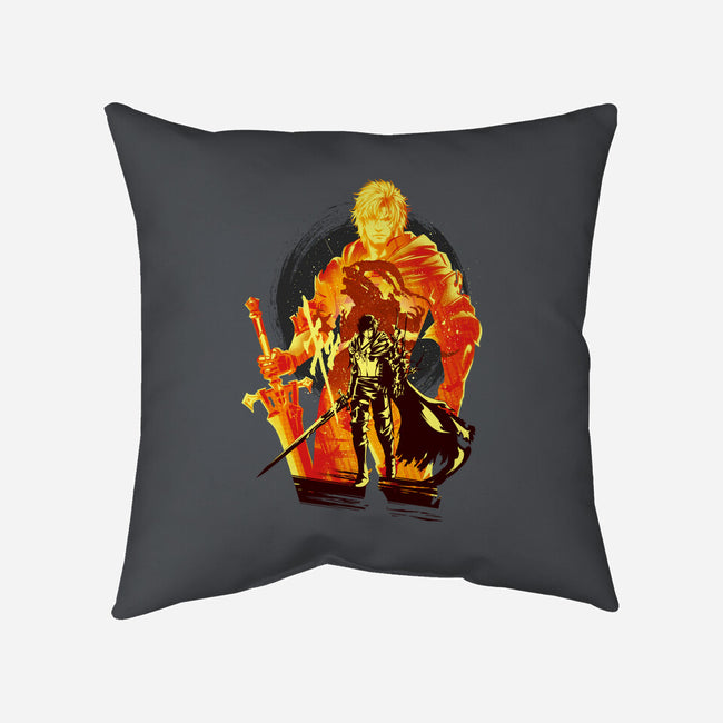 Shield Of Rosaria-None-Non-Removable Cover w Insert-Throw Pillow-hypertwenty