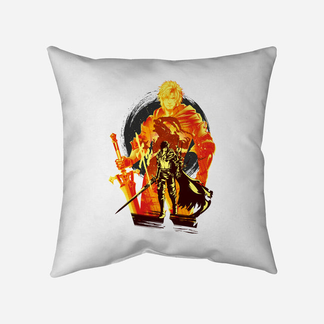 Shield Of Rosaria-None-Non-Removable Cover w Insert-Throw Pillow-hypertwenty