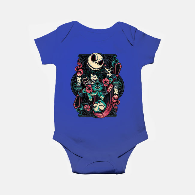 Nightmare Duo-Baby-Basic-Onesie-momma_gorilla