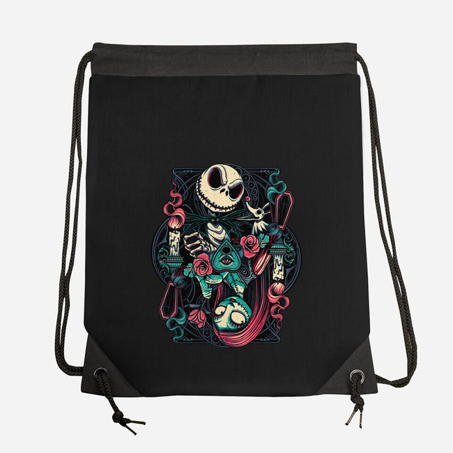 Nightmare Duo-None-Drawstring-Bag-momma_gorilla