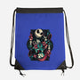 Nightmare Duo-None-Drawstring-Bag-momma_gorilla