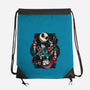 Nightmare Duo-None-Drawstring-Bag-momma_gorilla