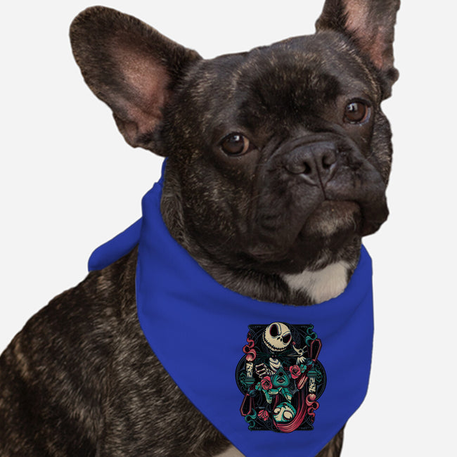 Nightmare Duo-Dog-Bandana-Pet Collar-momma_gorilla