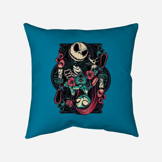 Nightmare Duo-None-Removable Cover-Throw Pillow-momma_gorilla