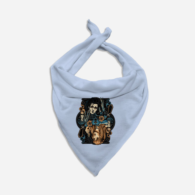 Scissorhands Duo-Dog-Bandana-Pet Collar-momma_gorilla