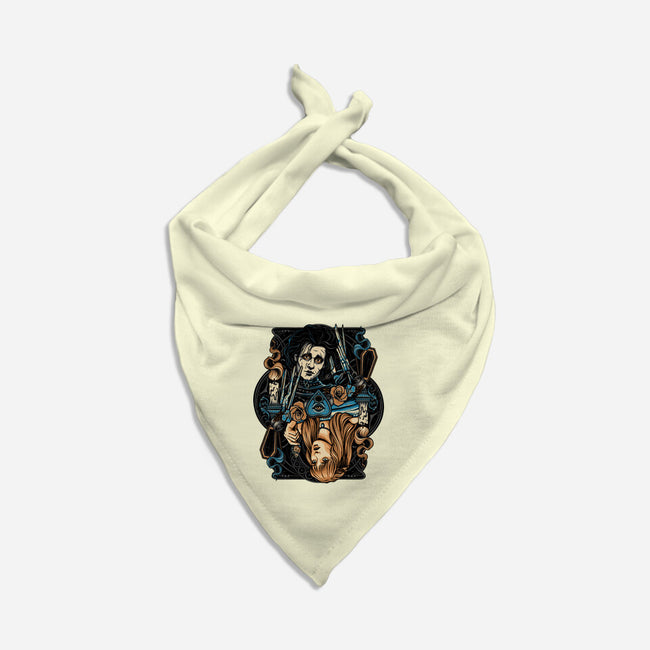 Scissorhands Duo-Dog-Bandana-Pet Collar-momma_gorilla