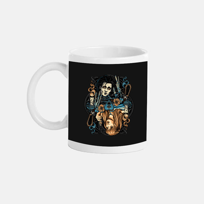 Scissorhands Duo-None-Mug-Drinkware-momma_gorilla