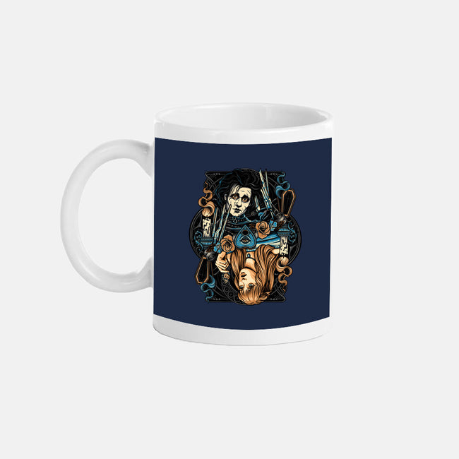 Scissorhands Duo-None-Mug-Drinkware-momma_gorilla