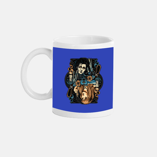 Scissorhands Duo-None-Mug-Drinkware-momma_gorilla