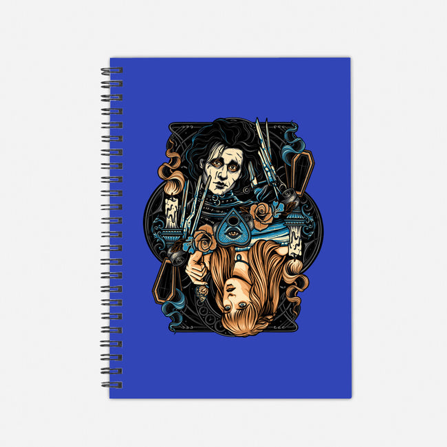 Scissorhands Duo-None-Dot Grid-Notebook-momma_gorilla