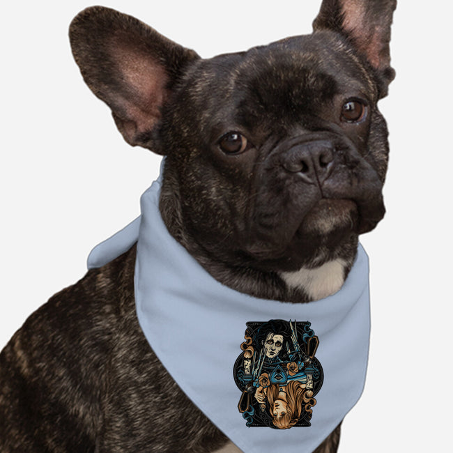 Scissorhands Duo-Dog-Bandana-Pet Collar-momma_gorilla