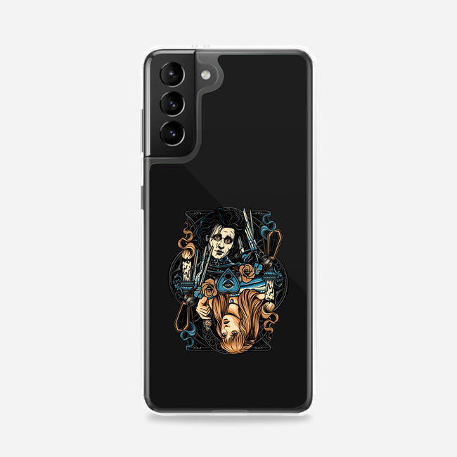 Scissorhands Duo-Samsung-Snap-Phone Case-momma_gorilla