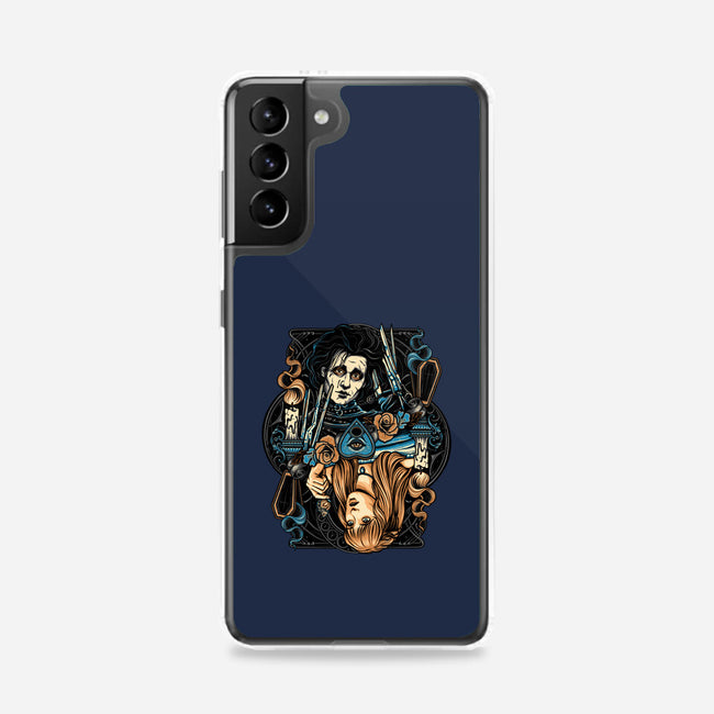 Scissorhands Duo-Samsung-Snap-Phone Case-momma_gorilla