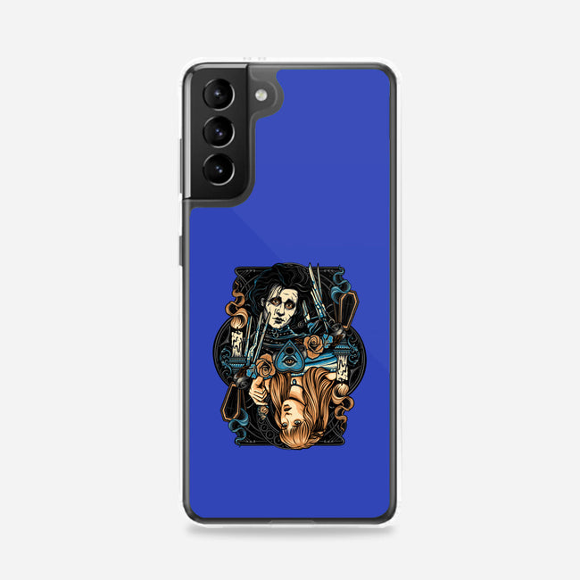 Scissorhands Duo-Samsung-Snap-Phone Case-momma_gorilla