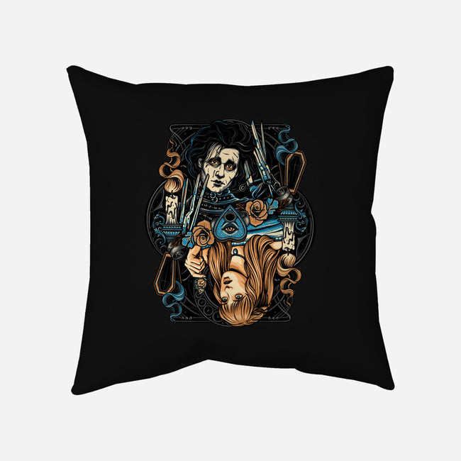 Scissorhands Duo-None-Removable Cover w Insert-Throw Pillow-momma_gorilla