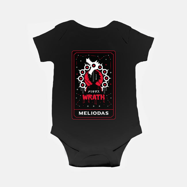 Wrath Dragon Sin Tarot-Baby-Basic-Onesie-Logozaste