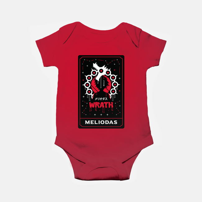 Wrath Dragon Sin Tarot-Baby-Basic-Onesie-Logozaste