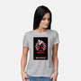 Wrath Dragon Sin Tarot-Womens-Basic-Tee-Logozaste