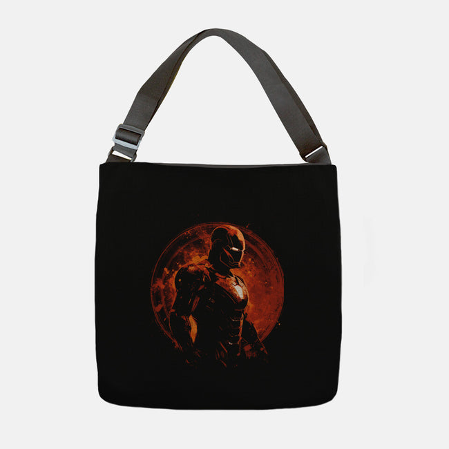 The Iron Warrior-None-Adjustable Tote-Bag-kharmazero