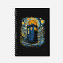 Starry Blue Box-None-Dot Grid-Notebook-kharmazero