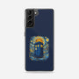 Starry Blue Box-Samsung-Snap-Phone Case-kharmazero