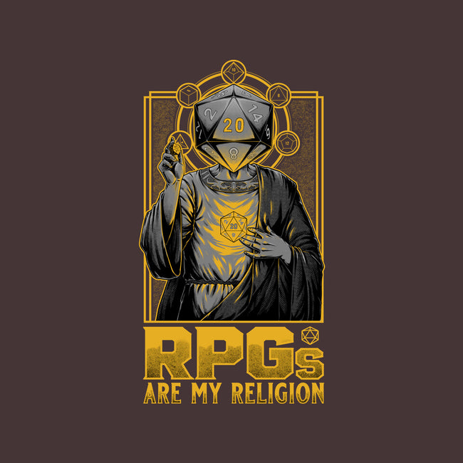 RPGs Are My Religion-None-Removable Cover-Throw Pillow-Studio Mootant