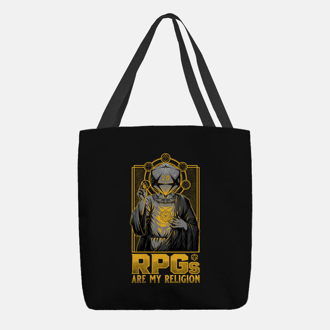 RPGs Are My Religion-None-Basic Tote-Bag-Studio Mootant