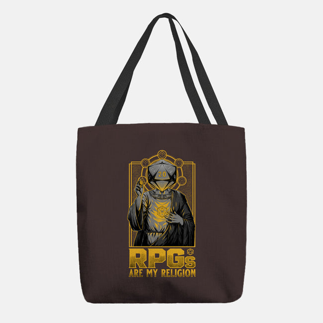 RPGs Are My Religion-None-Basic Tote-Bag-Studio Mootant