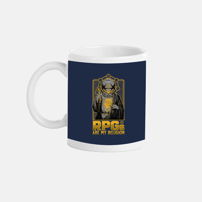 RPGs Are My Religion-None-Mug-Drinkware-Studio Mootant