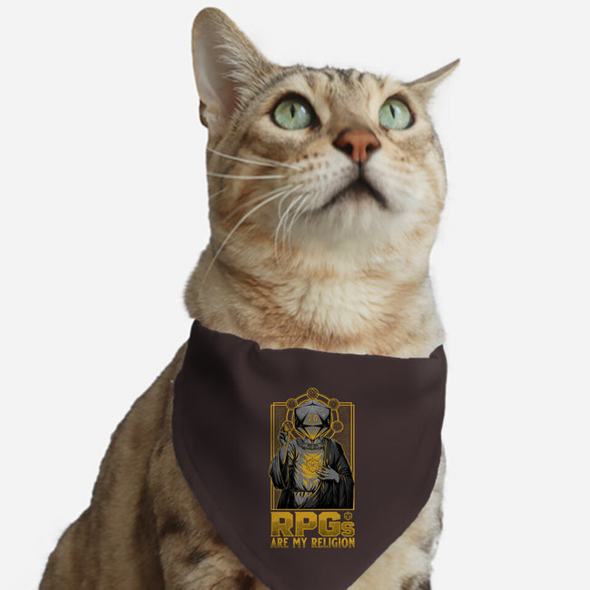 RPGs Are My Religion-Cat-Adjustable-Pet Collar-Studio Mootant