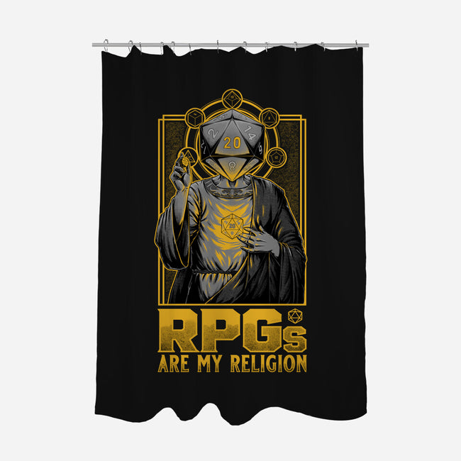 RPGs Are My Religion-None-Polyester-Shower Curtain-Studio Mootant