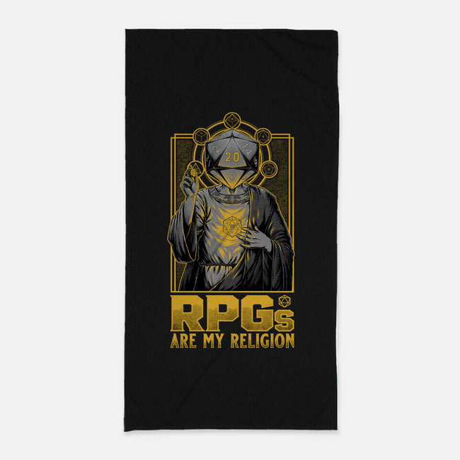 RPGs Are My Religion-None-Beach-Towel-Studio Mootant