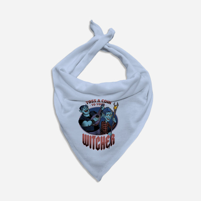 Witcher Brothers Song-Dog-Bandana-Pet Collar-Studio Mootant