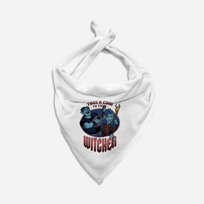 Witcher Brothers Song-Dog-Bandana-Pet Collar-Studio Mootant