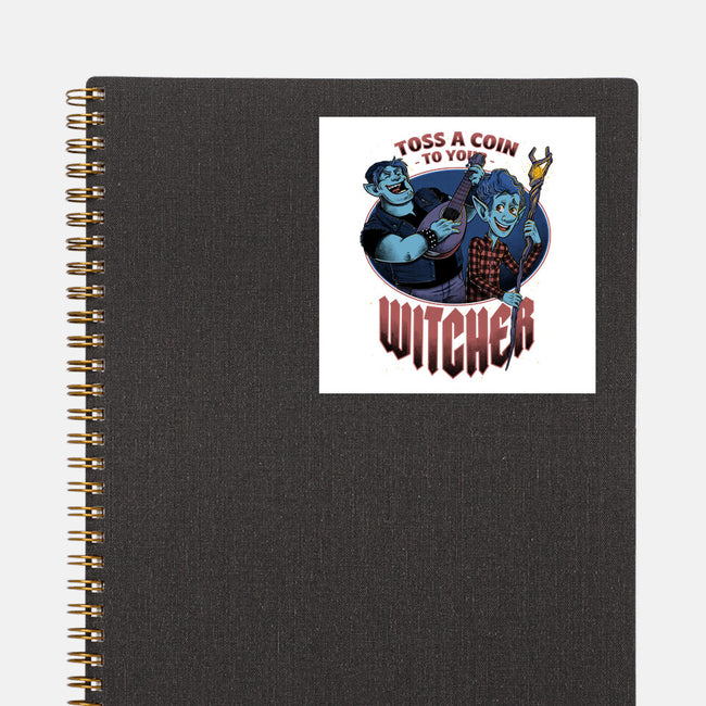 Witcher Brothers Song-None-Glossy-Sticker-Studio Mootant