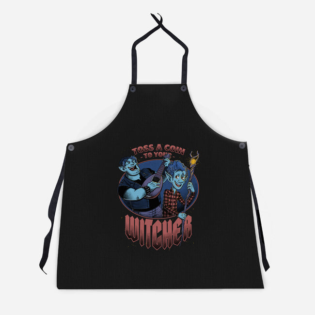 Witcher Brothers Song-Unisex-Kitchen-Apron-Studio Mootant
