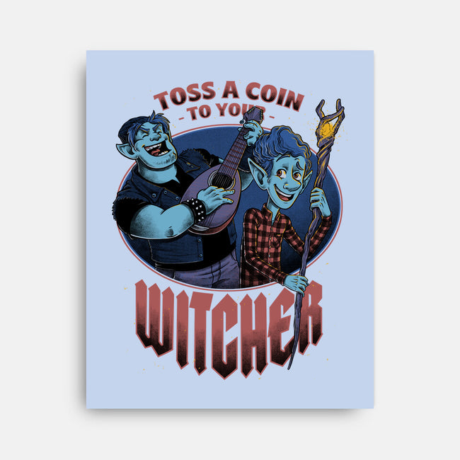 Witcher Brothers Song-None-Stretched-Canvas-Studio Mootant