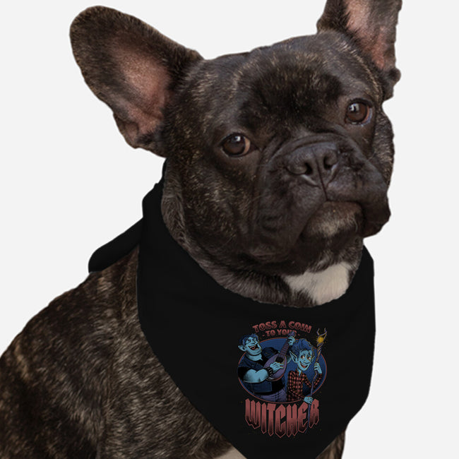 Witcher Brothers Song-Dog-Bandana-Pet Collar-Studio Mootant