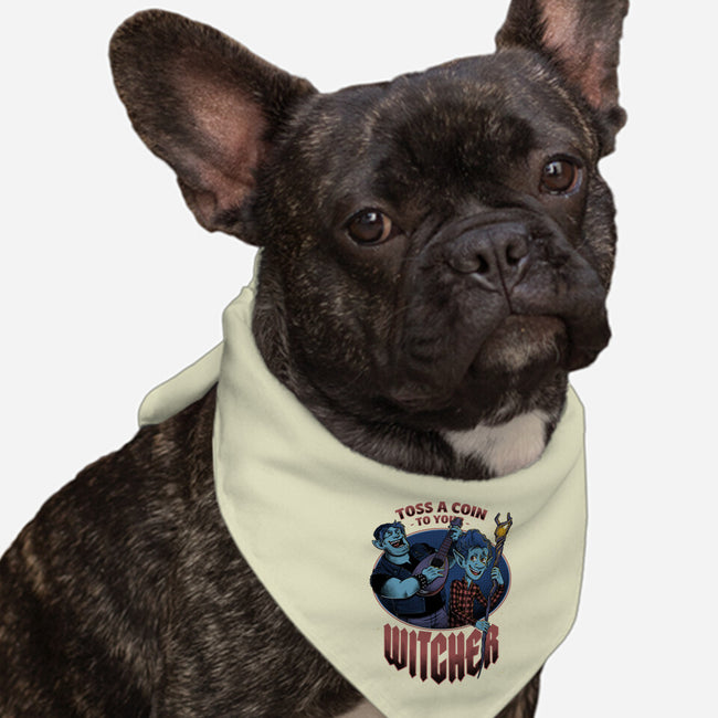 Witcher Brothers Song-Dog-Bandana-Pet Collar-Studio Mootant