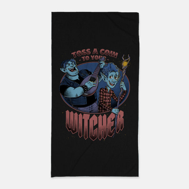 Witcher Brothers Song-None-Beach-Towel-Studio Mootant