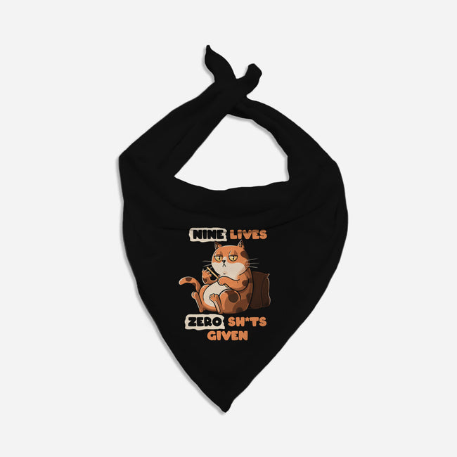 Nine Lives-Cat-Bandana-Pet Collar-tobefonseca