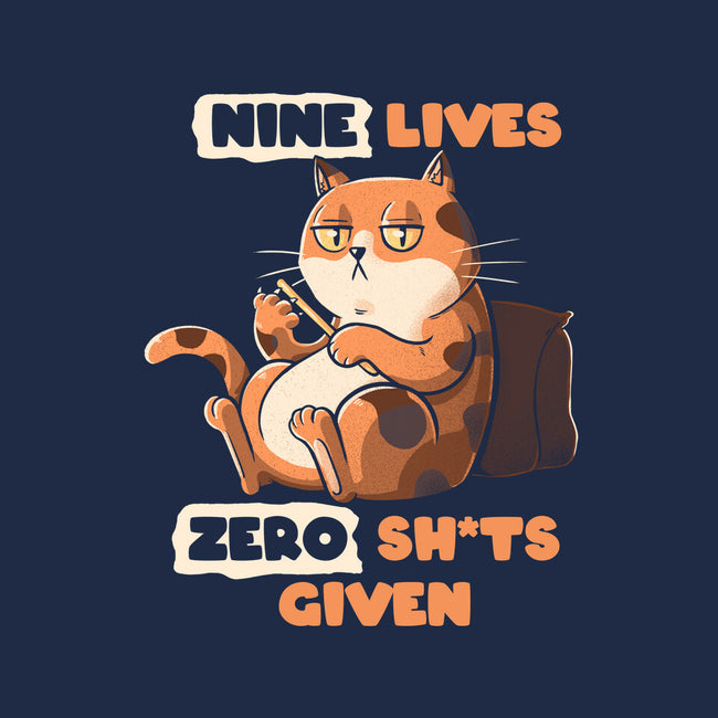 Nine Lives-None-Non-Removable Cover w Insert-Throw Pillow-tobefonseca