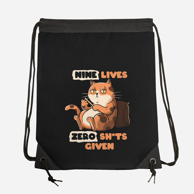 Nine Lives-None-Drawstring-Bag-tobefonseca